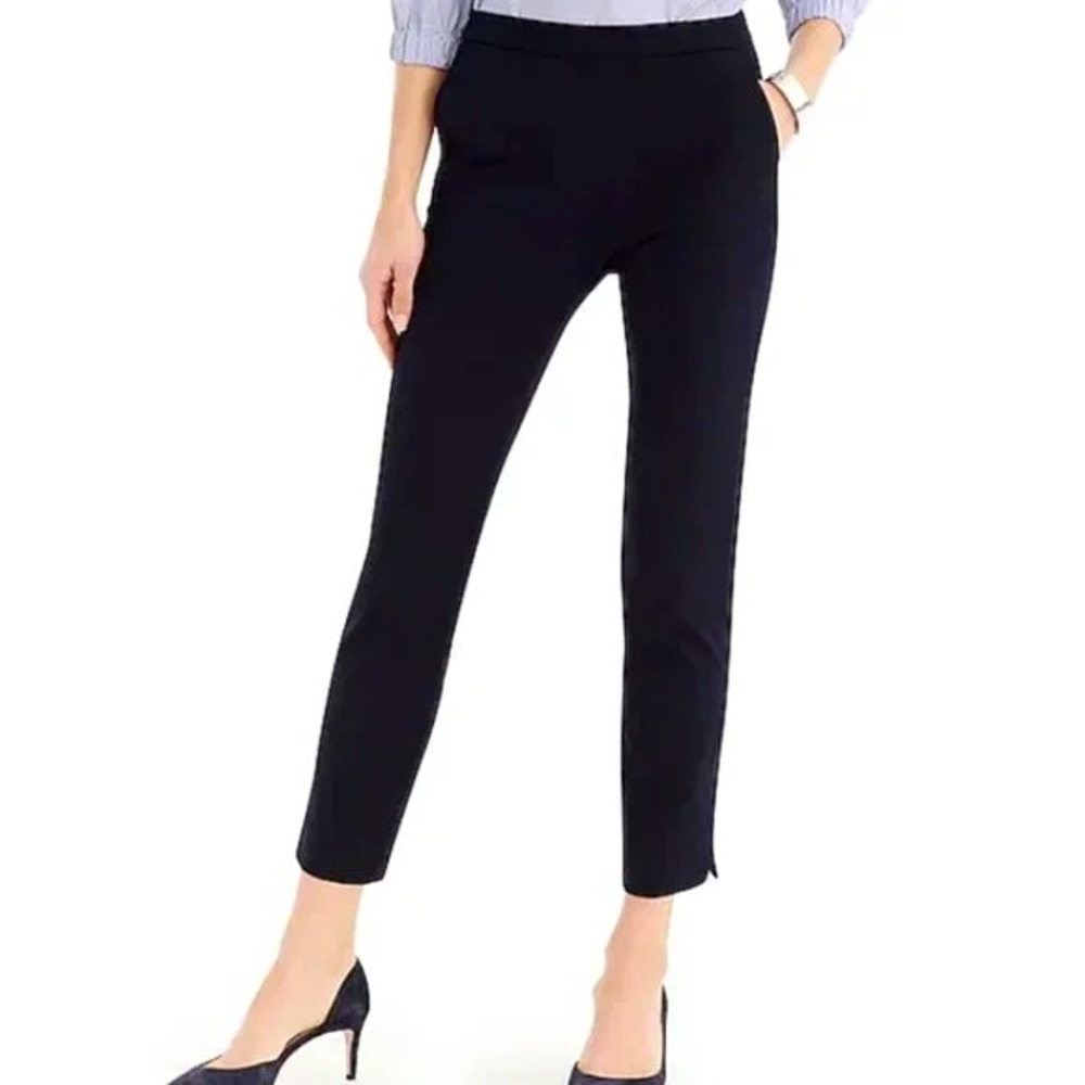 J. Crew Martie Pant in Bi-Stretch Cotton - size 4
